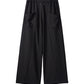 pierced drape pants(unisex)/stripeblack - KNUTH MARF