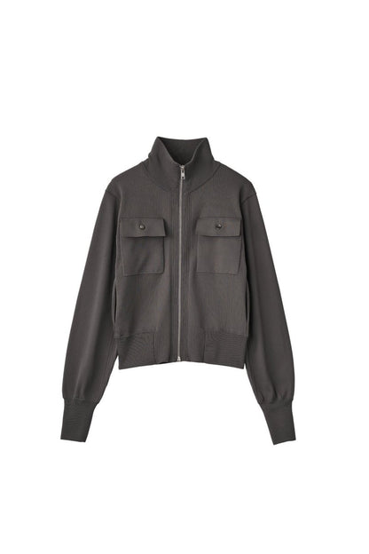 pocket zip up knit/gray - KNUTH MARF