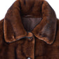 point collar fur coat/brown - KNUTH MARF