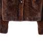 point collar fur coat/brown - KNUTH MARF