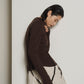 puff sleeves docking tops/gray,brown - KNUTH MARF