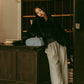 rectangle suede shoulder bag/2color - KNUTH MARF