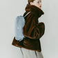 rectangle suede shoulder bag/2color - KNUTH MARF