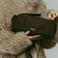 rectangle suede shoulder bag/2color - KNUTH MARF