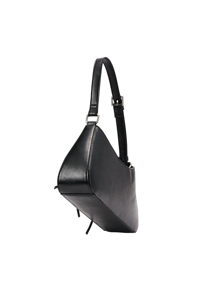 ribbon accent bag/black - KNUTH MARF