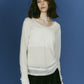 round neck layered top/white - KNUTH MARF