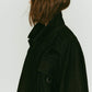rounded pocket jacket(unisex)/black - KNUTH MARF