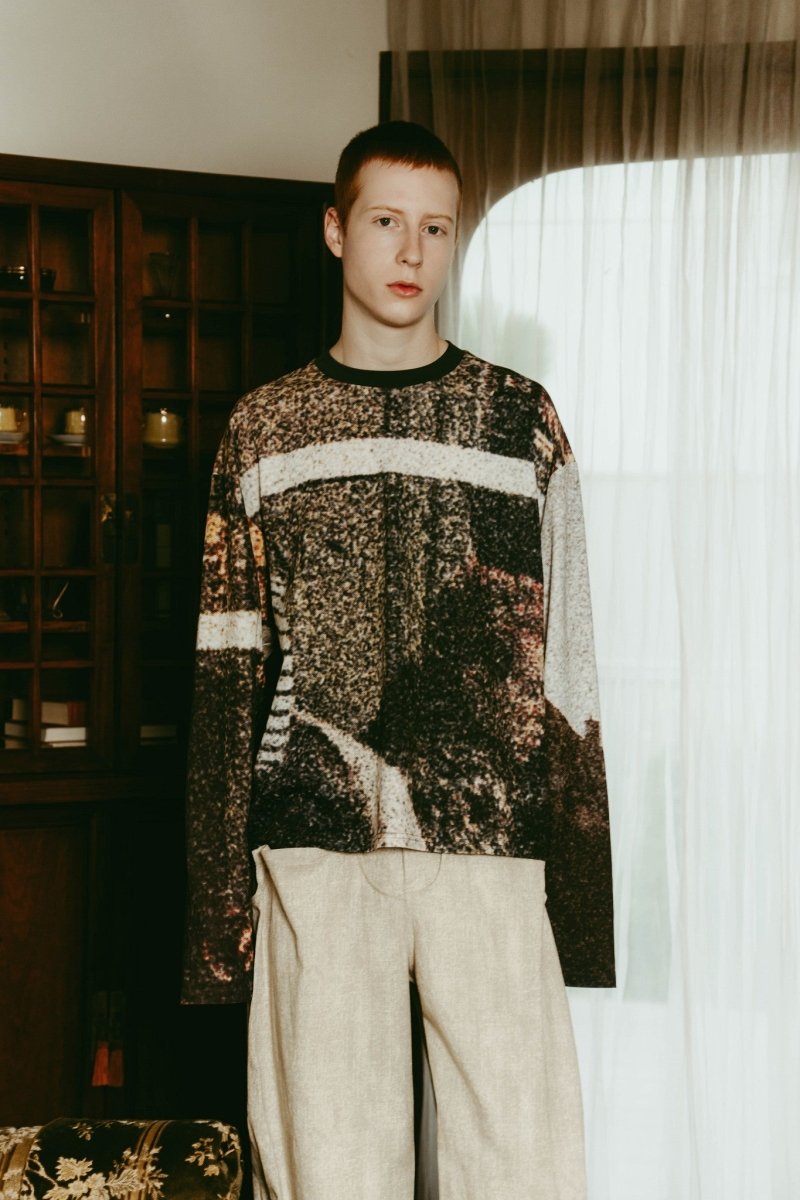トップス KnuthMarf scenery print long sleeve tee scenery print long sleeve tee/paris | KNUTH MARF