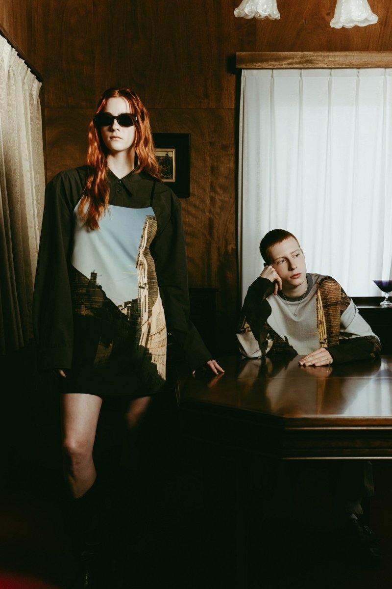 scenery print mini one piece/croatia - KNUTH MARF