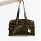school style leather bag/2color - KNUTH MARF
