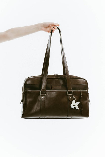 school style leather bag/2color - KNUTH MARF