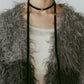 shaggy cardigan/gray,pink - KNUTH MARF