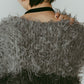 shaggy cardigan/gray,pink - KNUTH MARF