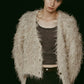 shaggy cardigan/lightbeige - KNUTH MARF