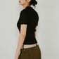 sheer polo knit /3color - KNUTH MARF