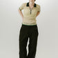 sheer polo knit /3color - KNUTH MARF