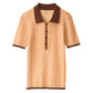 sheer polo knit /3color - KNUTH MARF