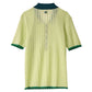 sheer polo knit /3color - KNUTH MARF