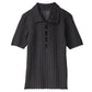 sheer polo knit /3color - KNUTH MARF