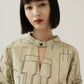 shirring sleeve pattern blouse/2color - KNUTH MARF