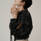 shirring sleeve pattern blouse/2color - KNUTH MARF
