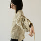 shirring sleeve pattern blouse/2color - KNUTH MARF
