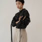 shirring sleeve pattern blouse/2color - KNUTH MARF