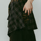 shirt wrap denim pants/black - KNUTH MARF