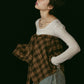 shirt wrap denim pants/blue - KNUTH MARF