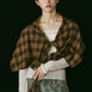shirt wrap denim pants/blue - KNUTH MARF