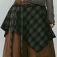 shirt wrap denim pants/brown - KNUTH MARF