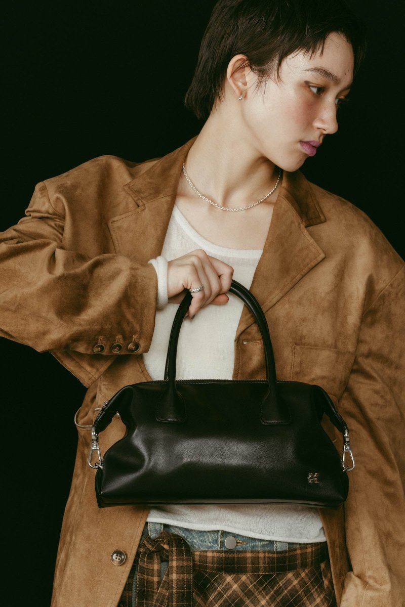 side hook boston bag/2color - KNUTH MARF