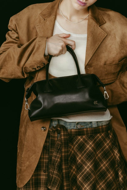side hook boston bag/2color - KNUTH MARF