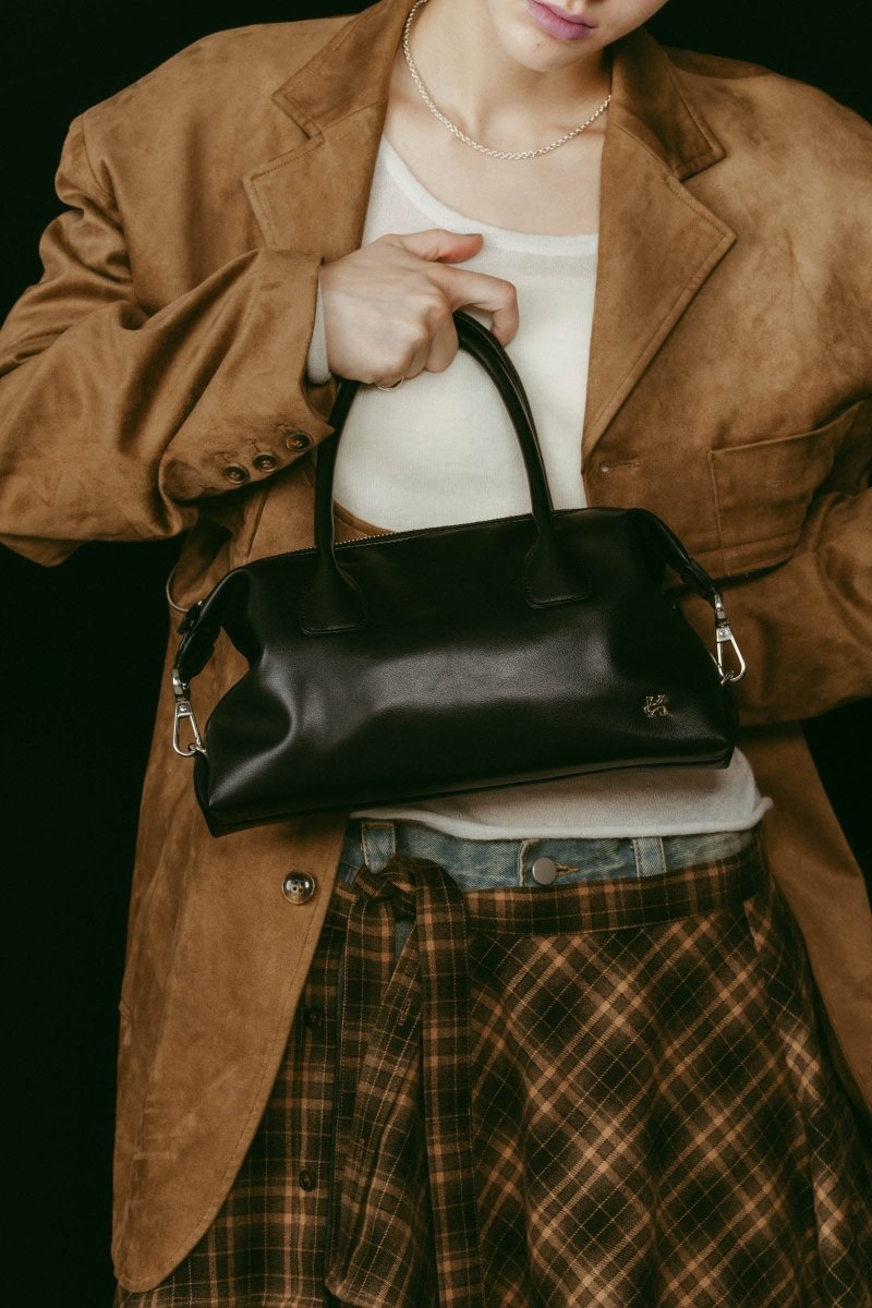 side hook boston bag/2color - KNUTH MARF