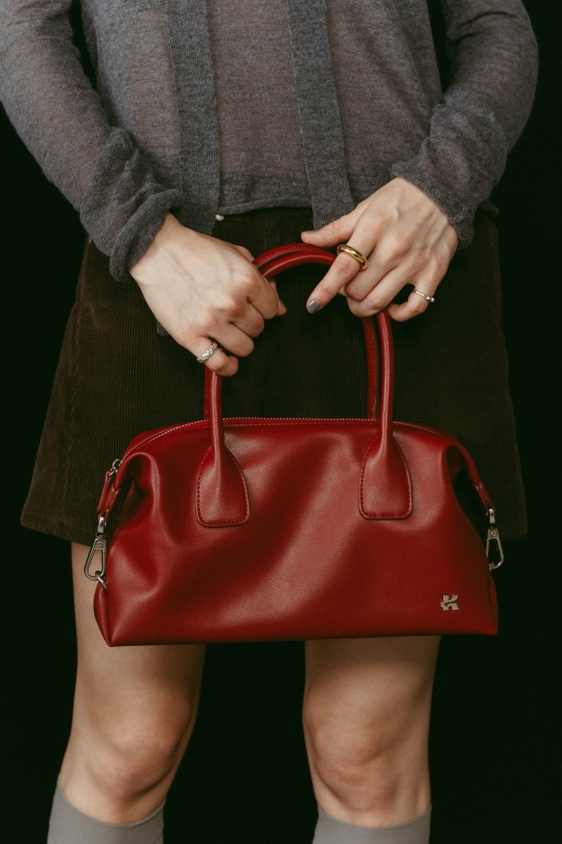 side hook boston bag/2color - KNUTH MARF