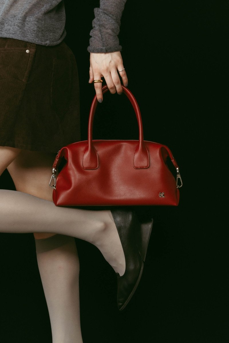 side hook boston bag/2color - KNUTH MARF
