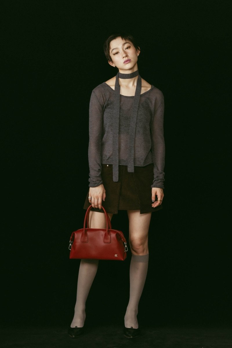 side hook boston bag/2color - KNUTH MARF