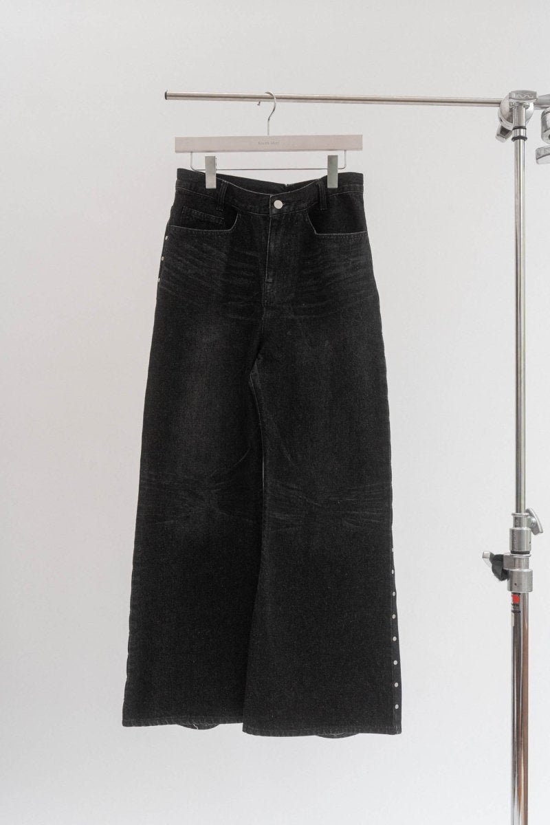 side line studs denim(unisex)/2color