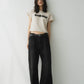 side line studs denim(unisex)/2color - KNUTH MARF