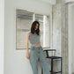 side line studs denim(unisex)/2color - KNUTH MARF
