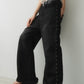 side line studs denim(unisex)/2color - KNUTH MARF