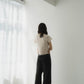 side line studs denim(unisex)/2color - KNUTH MARF