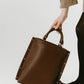 side studs leather bag/2color - KNUTH MARF