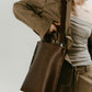 side studs leather bag/2color - KNUTH MARF
