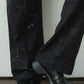 skinny platform boots/black - KNUTH MARF