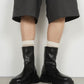 skinny platform boots/black - KNUTH MARF