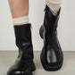 skinny platform boots/black - KNUTH MARF