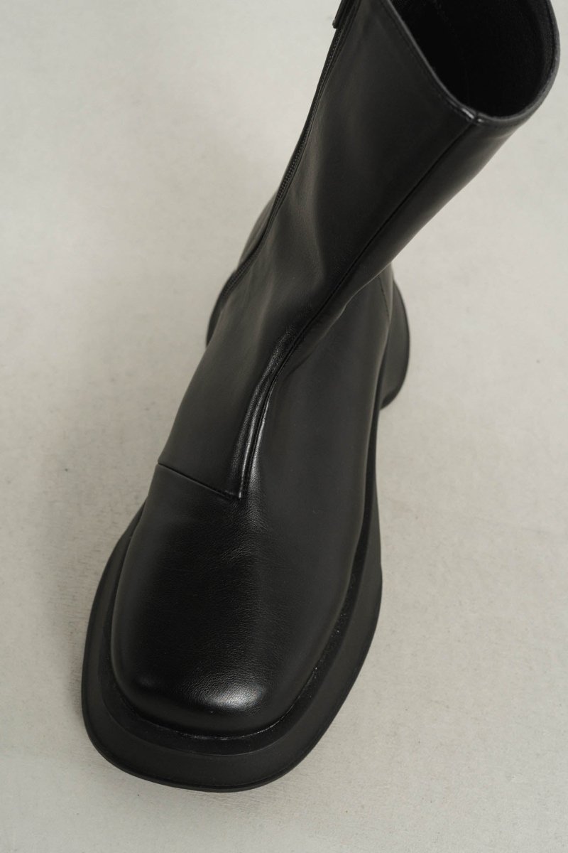 skinny platform boots/black - KNUTH MARF