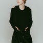 slim hooded knit/black - KNUTH MARF