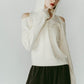 slim hooded knit/white - KNUTH MARF